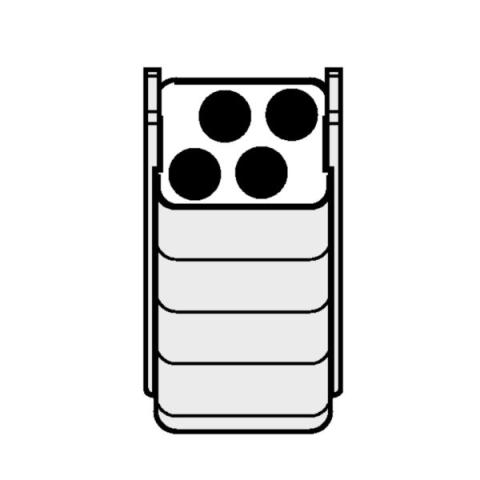 Adapter 4x18ml, verp.