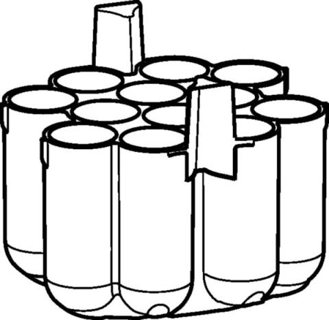 Adapter 50 mL Oak Ridge S-4xUniversal-L
